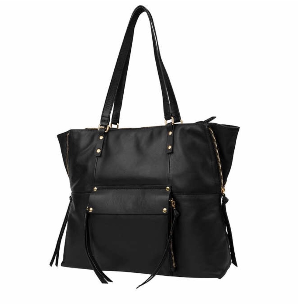 ⚡️SALE👛HP!!!👛Kooba Leather Black Everette Tote - Picture 2 of 6